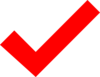 Red Check Mark Clip Art