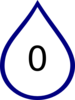 Number Rain Drop Clip Art