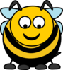 Funny Bumblebee 5 Clip Art