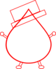 Hat Blood Clip Art