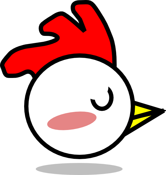 clipart chicken head - photo #3