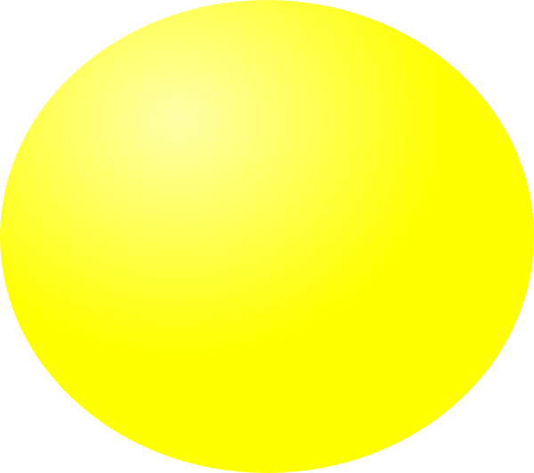 clipart yellow ball - photo #1