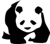 Panda 12 Clip Art