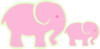 Pink Elephant Clip Art