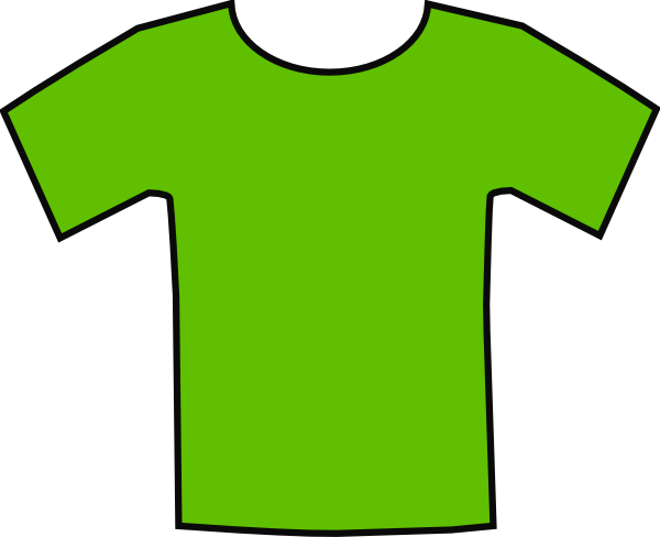 green t shirt clipart - photo #8