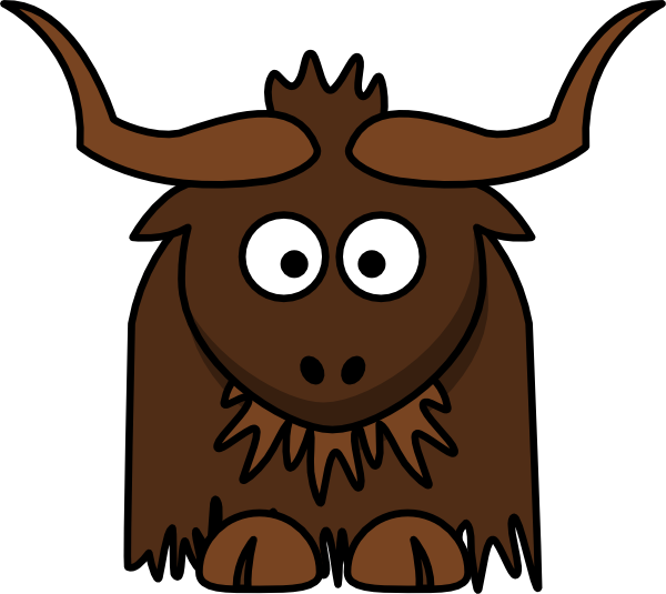 clipart of yak - photo #17