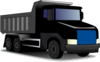 Camionnoir Clip Art