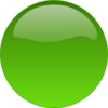 Boton Verde Claro Clip Art