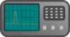 Oscilloscope-pulse Clip Art