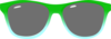 Two Toned Sunglasses Clip Art