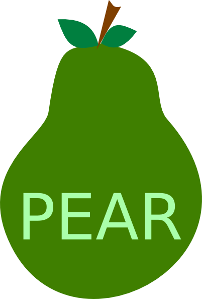 green pear clip art - photo #44