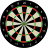 Dart Board Target Clip Art