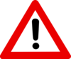 Caution Logo Clip Art