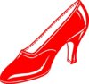 Red Heals Clip Art