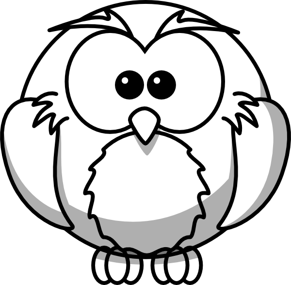 owl clip art outline - photo #1