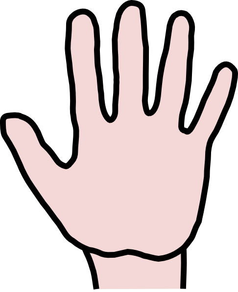 cartoon hands clipart - photo #23