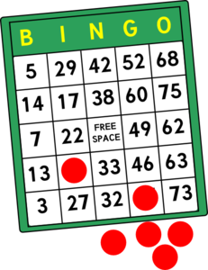 Bingo Cards Clip Art At Clker Com Vector Clip Art Online Royalty Free Public Domain