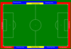 Soccer Match Diagram Clip Art