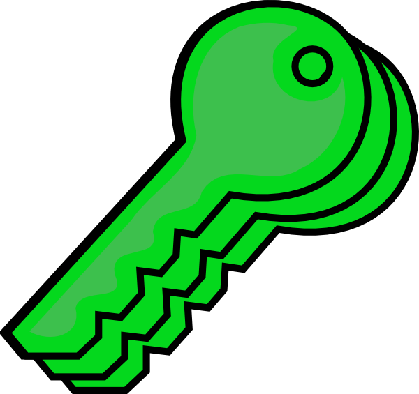 clipart large key - photo #45