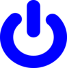 Blue Power Clip Art