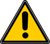 Caution Icon Clip Art