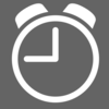 Gray Alarm Clock Clip Art