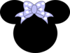 Lilac Mouse Clip Art