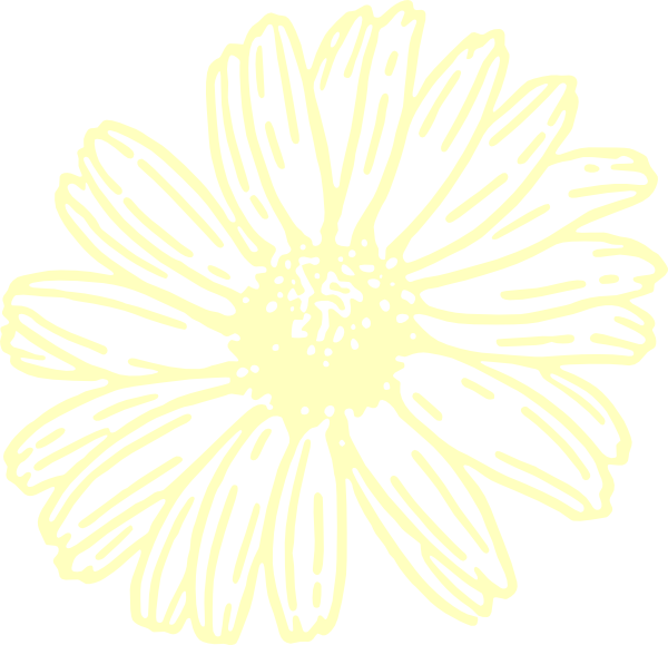 free yellow flower clip art - photo #44