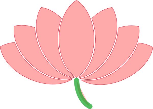 free lotus flower clip art - photo #28