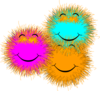 Pompons Clip Art