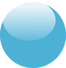 Bubble Blue 2 Clip Art