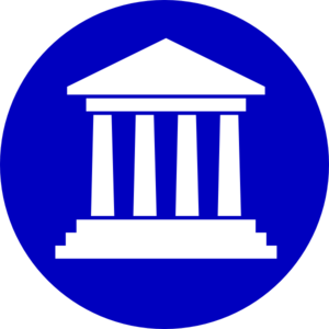 Government Building Blue Clip Art at Clker.com - vector clip art online,  royalty free & public domain