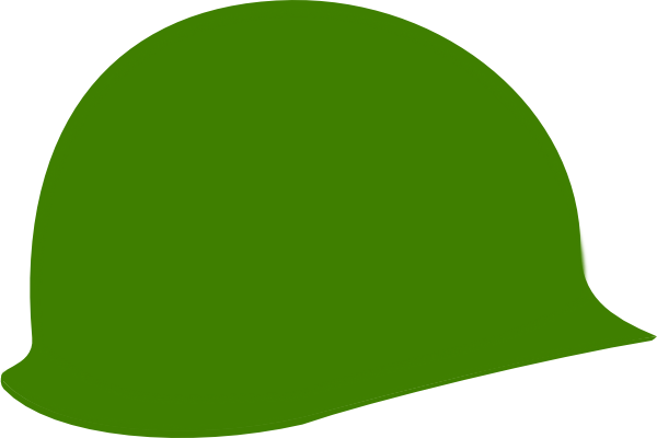 Green Soldier Helmet Clip Art at Clker.com - vector clip art online
