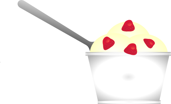 ice cream dish clip art - photo #5
