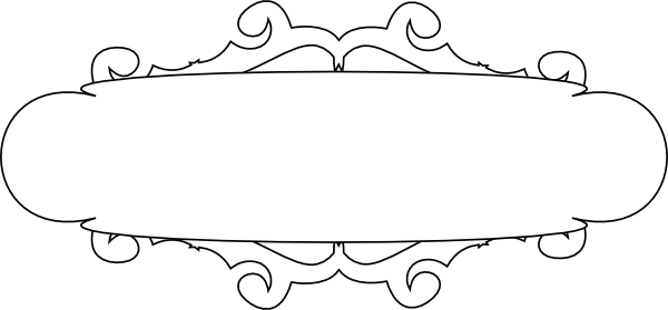 White And Black Banner Clip Art At Vector Clip Art Online