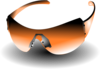 Orange Sunglasses Clip Art