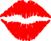 Lustful Lips 1 Clip Art