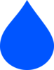 Blue Drop Clip Art