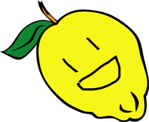 Smiley Lemon Clip Art