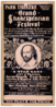 Grand Shakespearian Festival The Greatest Works Of The Master-mind Presented In A Most Sumptuous Manner : Magnificent And Realistic Stage Pictures Of The Greatest Historical Tragedies, Each Play A Production.  Clip Art