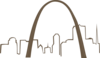 St Louis Arch Clip Art