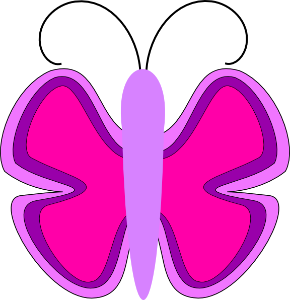 small butterfly clip art free - photo #11