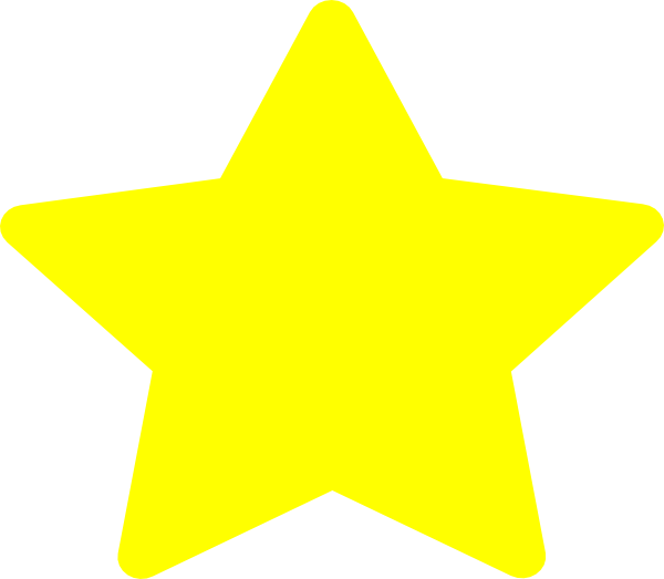 yellow star pictures clip art - photo #4