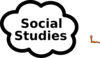 Social Studies Sign Clip Art