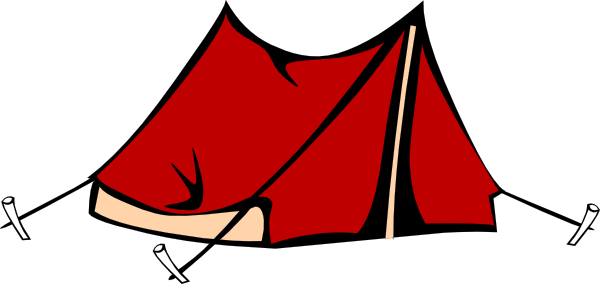 Red Blank Tent Clip Art at Clker.com - vector clip art online, royalty