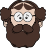 Beard Man Clip Art