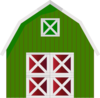 Green Barn Clip Art