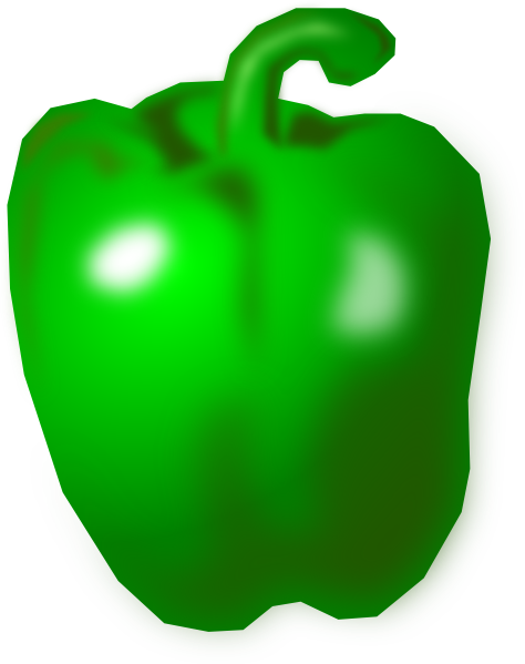 clipart green pepper - photo #5