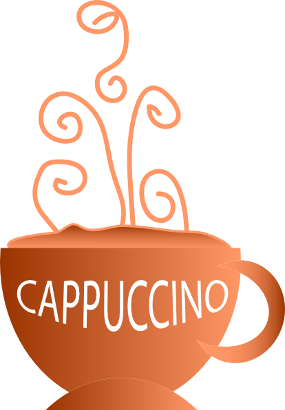 clip art cappuccino cup - photo #1