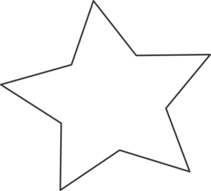 Download Star, White Star, Empty Star. Royalty-Free Vector Graphic